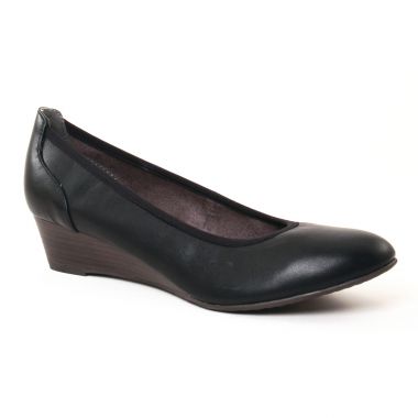 Ballerines Tamaris 22304 Black Matt, vue principale de la chaussure femme