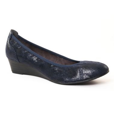 Ballerines Tamaris 22303 Navy, vue principale de la chaussure femme
