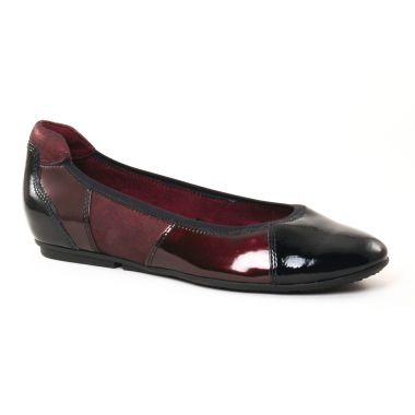 Ballerines Tamaris 22102 Merlot, vue principale de la chaussure femme