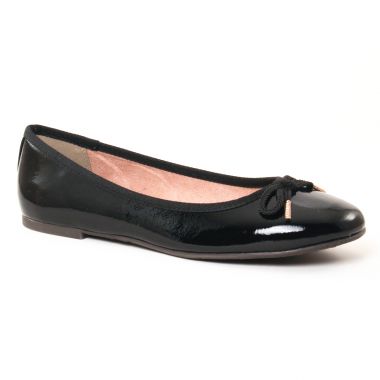 Ballerines Tamaris 22123 Black Patent, vue principale de la chaussure femme
