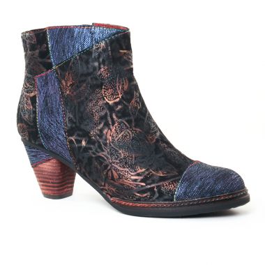 Bottines Et Boots Laura Vita Alizee Bleu, vue principale de la chaussure femme
