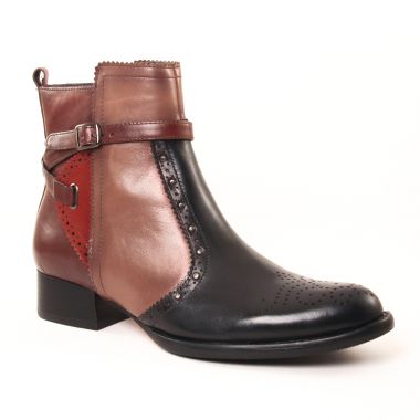 Bottines Et Boots Mamzelle Josya Box Noir, vue principale de la chaussure femme