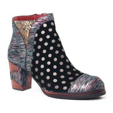Bottines Et Boots Laura Vita Anna Noir, vue principale de la chaussure femme
