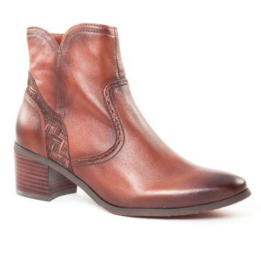 Bottines Et Boots Fugitive Laino Nappa Gold, vue principale de la chaussure femme