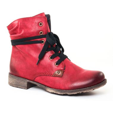 Bottines Et Boots Rieker 70829 Bordeaux, vue principale de la chaussure femme
