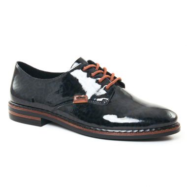 Chaussures À Lacets Rieker 50614 Navy, vue principale de la chaussure femme