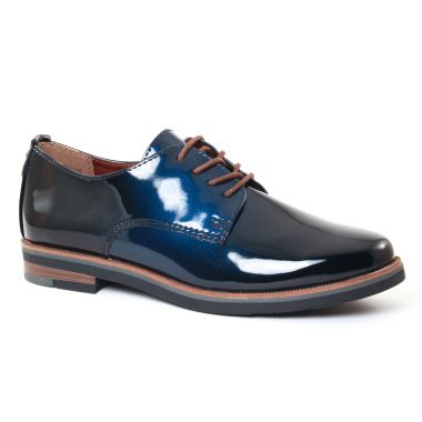 Chaussures À Lacets Marco Tozzi 23200 Navy, vue principale de la chaussure femme