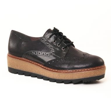 Chaussures À Lacets Tamaris 23618 Black, vue principale de la chaussure femme
