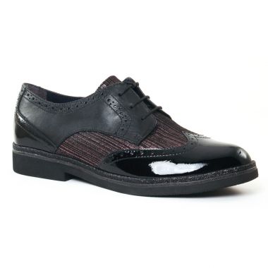 Chaussures À Lacets Tamaris 23711 Black Pewter, vue principale de la chaussure femme