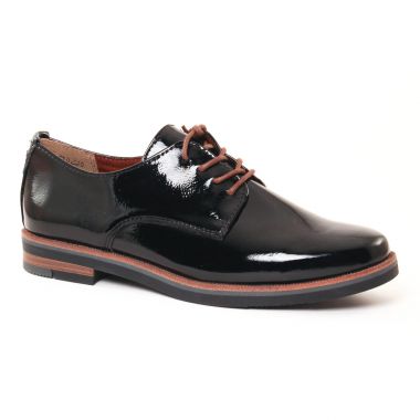 Chaussures À Lacets Marco Tozzi 23202 Black, vue principale de la chaussure femme