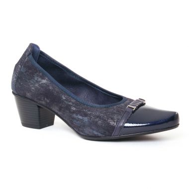 Escarpins Dorking Triana 7249 Marine, vue principale de la chaussure femme