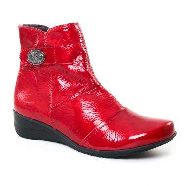 Bottines Et Boots Geo Reino Estafora Vernis Hermes, vue principale de la chaussure femme