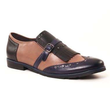 Mocassins Mamzelle Clothild Compo Box Navy, vue principale de la chaussure femme
