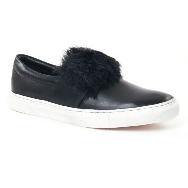 Mocassins Les Tropeziennes Leone Noir, vue principale de la chaussure femme