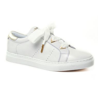 Tennis Et Baskets Mode Les Tropeziennes Lisandro Blanc, vue principale de la chaussure femme