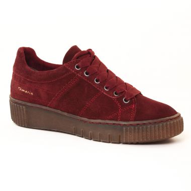 Tennis Et Baskets Mode Tamaris 23721 Merlot, vue principale de la chaussure femme