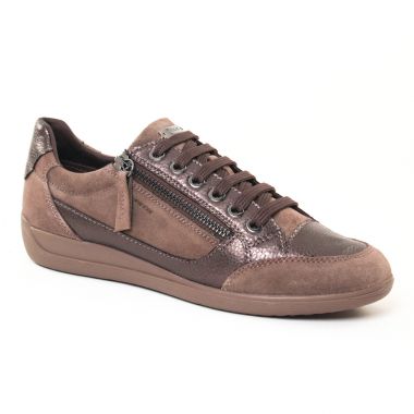 Tennis Et Baskets Mode Geox D6468A Chestnut, vue principale de la chaussure femme