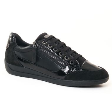 Tennis Et Baskets Mode Geox D6468A Black, vue principale de la chaussure femme