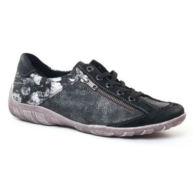 Tennis Et Baskets Mode Remonte R3417 Schwarz, vue principale de la chaussure femme