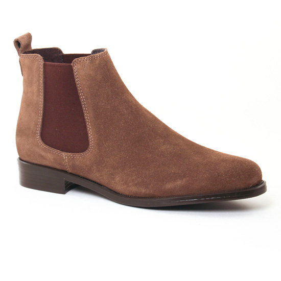 Bottines Et Boots Pintodiblu 80370B Taupe, vue principale de la chaussure femme