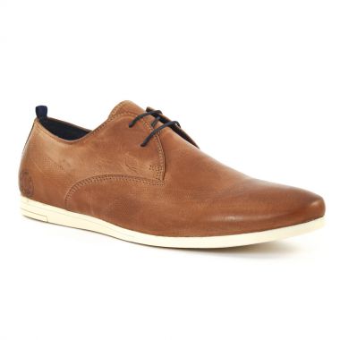 Chaussures Basses À Lacets Greenstone Berlino Cognac, vue principale de la chaussure homme
