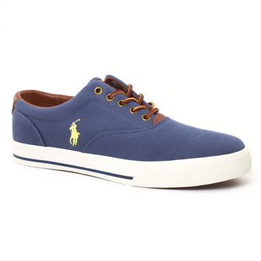 Tennis Polo Ralph Lauren y2141 Navy, vue principale de la chaussure homme