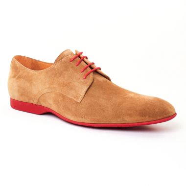 Chaussures Basses À Lacets Christian Pellet Douglas Cuoio, vue principale de la chaussure homme