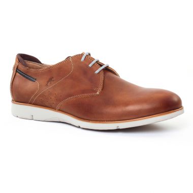 Chaussures Basses À Lacets Fluchos 9772 Marron, vue principale de la chaussure homme