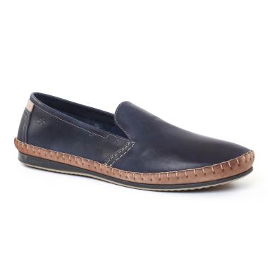 Mocassins Et Bateaux Fluchos 8264 Marine, vue principale de la chaussure homme
