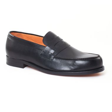 Mocassins Et Bateaux Christian Pellet Colbert Noir, vue principale de la chaussure homme