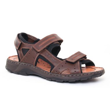 Sandales Rieker 26061 Nougat, vue principale de la chaussure homme