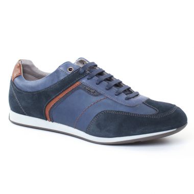 Tennis Geox U722Fb Navy, vue principale de la chaussure homme