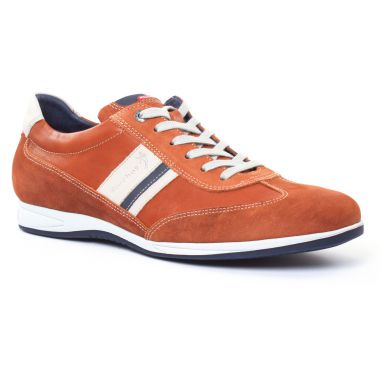 Tennis Fluchos 9713 Marron, vue principale de la chaussure homme