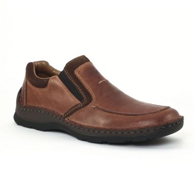 Mocassins Et Bateaux Rieker 05354 Marrone, vue principale de la chaussure homme