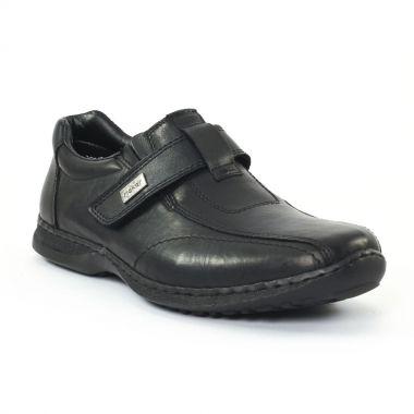 Mocassins Et Bateaux Rieker 0473 Schwarz, vue principale de la chaussure homme