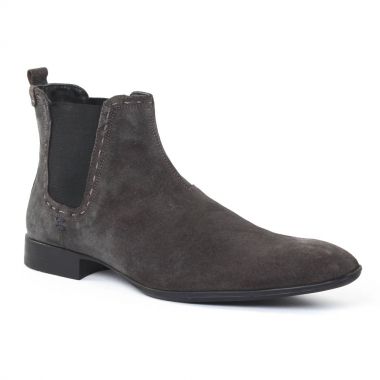 Chaussures Montantes Amoroso Charles Gris, vue principale de la chaussure homme