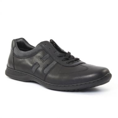 Chaussures Basses À Lacets Rieker 04713 Nero, vue principale de la chaussure homme