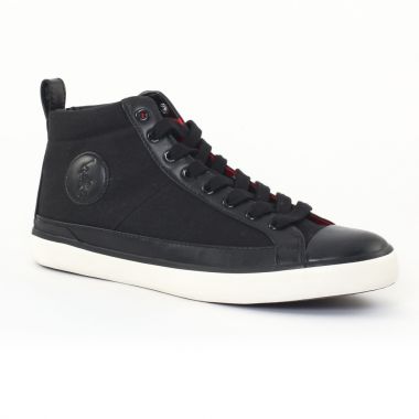 Tennis Polo Ralph Lauren a85y2127 Black, vue principale de la chaussure homme