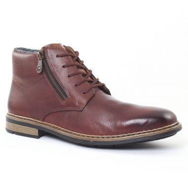 Chaussures Montantes Rieker F1233 Havane, vue principale de la chaussure homme