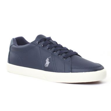 Tennis Polo Ralph Lauren Hugh Y0471 Marine, vue principale de la chaussure homme