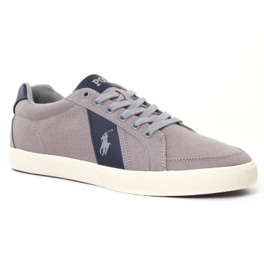 Tennis Polo Ralph Lauren Handford y0740 gris, vue principale de la chaussure homme