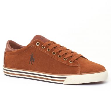 Tennis Polo Ralph Lauren Y2058 Marron, vue principale de la chaussure homme