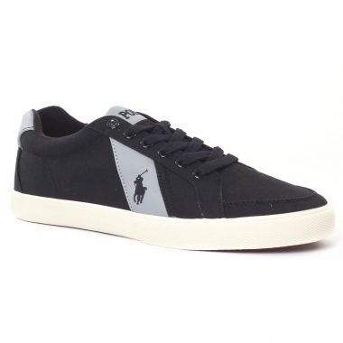 Tennis Polo Ralph Lauren Handford y0740 noir, vue principale de la chaussure homme