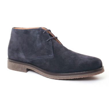 Chaussures Montantes Geox Claudio Navy, vue principale de la chaussure homme