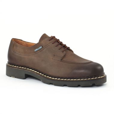 Chaussures Basses À Lacets Christian Pellet Montario Brown, vue principale de la chaussure homme