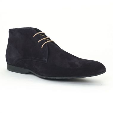 Chaussures Montantes Christian Pellet Darwin Navy, vue principale de la chaussure homme