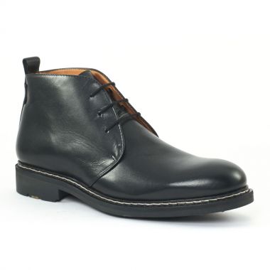 Chaussures Montantes Christian Pellet Mirage Noir, vue principale de la chaussure homme