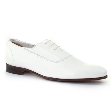 Chaussures Basses À Lacets Baxton 10355 Blanc, vue principale de la chaussure homme