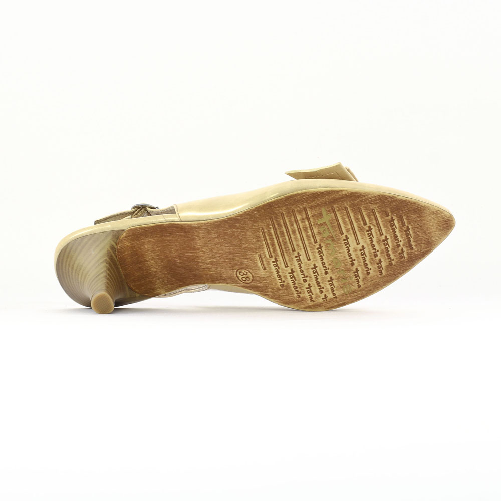 Escarpins Vintage ALBERTO BOCCI En Cuir Crème - Taille 37 (Italie, 1990) - Neuf