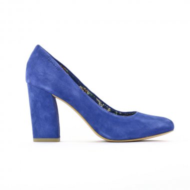 escarpins bleu mode femme printemps été - Photo Produit 2